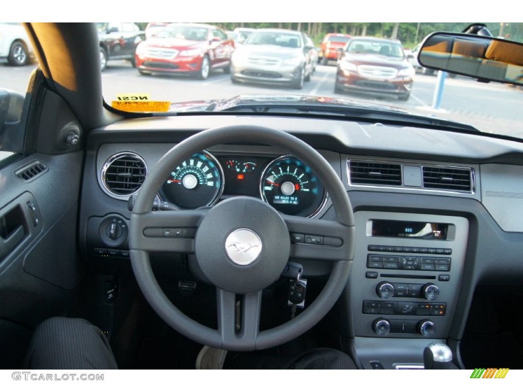 2012 Mustang V6 Coupe - Kona Blue Metallic / Charcoal Black photo #25