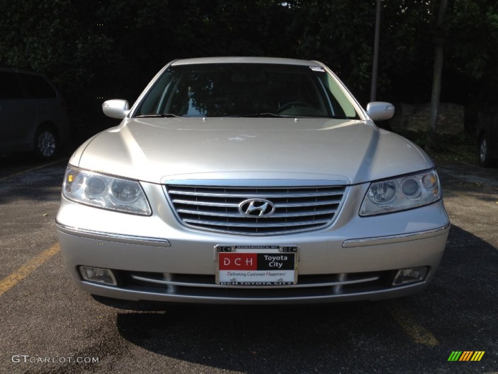 2008 Azera Limited - Silver Frost / Black photo #4