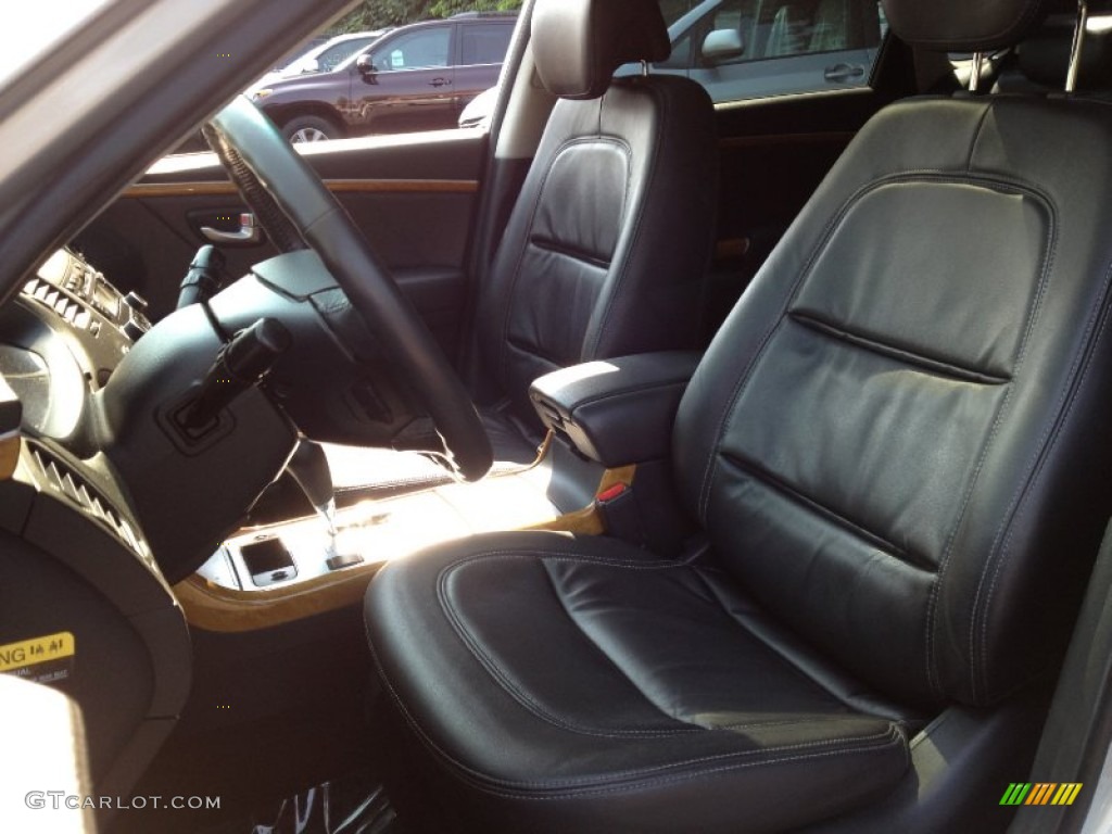 2008 Azera Limited - Silver Frost / Black photo #26