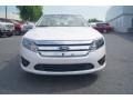 2012 White Platinum Tri-Coat Ford Fusion SE  photo #7