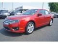 Red Candy Metallic 2012 Ford Fusion SE Exterior