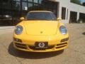 2007 Speed Yellow Porsche 911 Carrera S Coupe  photo #2