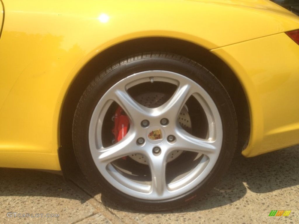 2007 911 Carrera S Coupe - Speed Yellow / Black photo #5