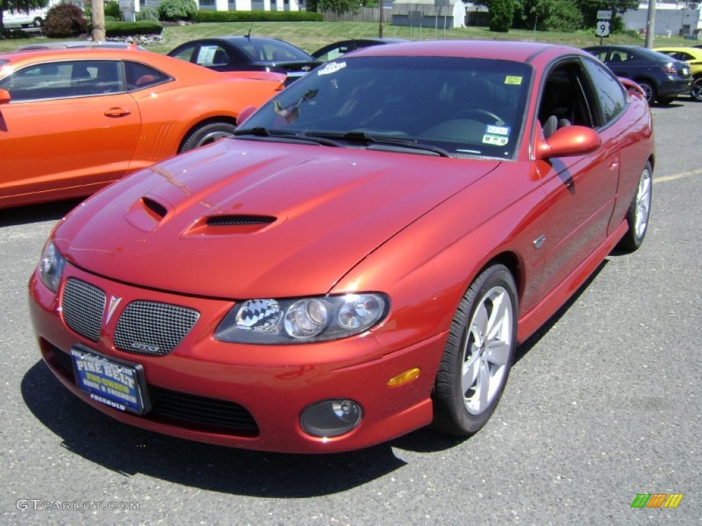 2006 GTO Coupe - Spice Red Metallic / Black photo #1