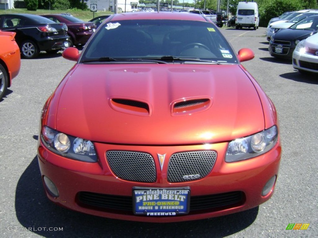 2006 GTO Coupe - Spice Red Metallic / Black photo #2