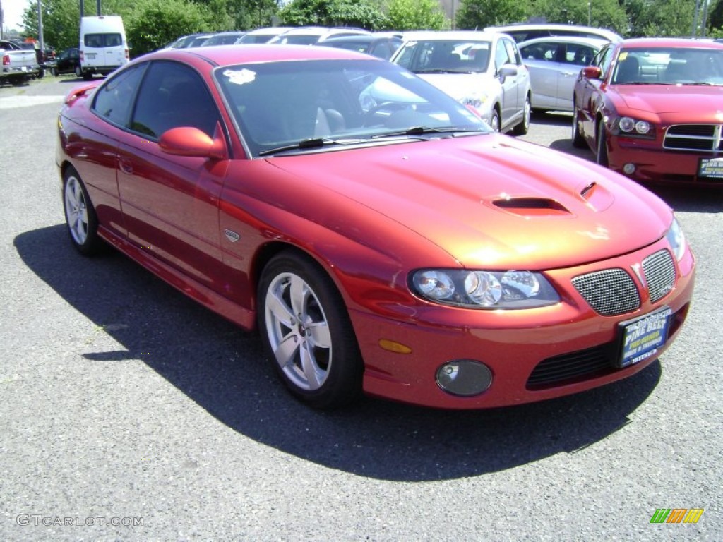 2006 GTO Coupe - Spice Red Metallic / Black photo #3