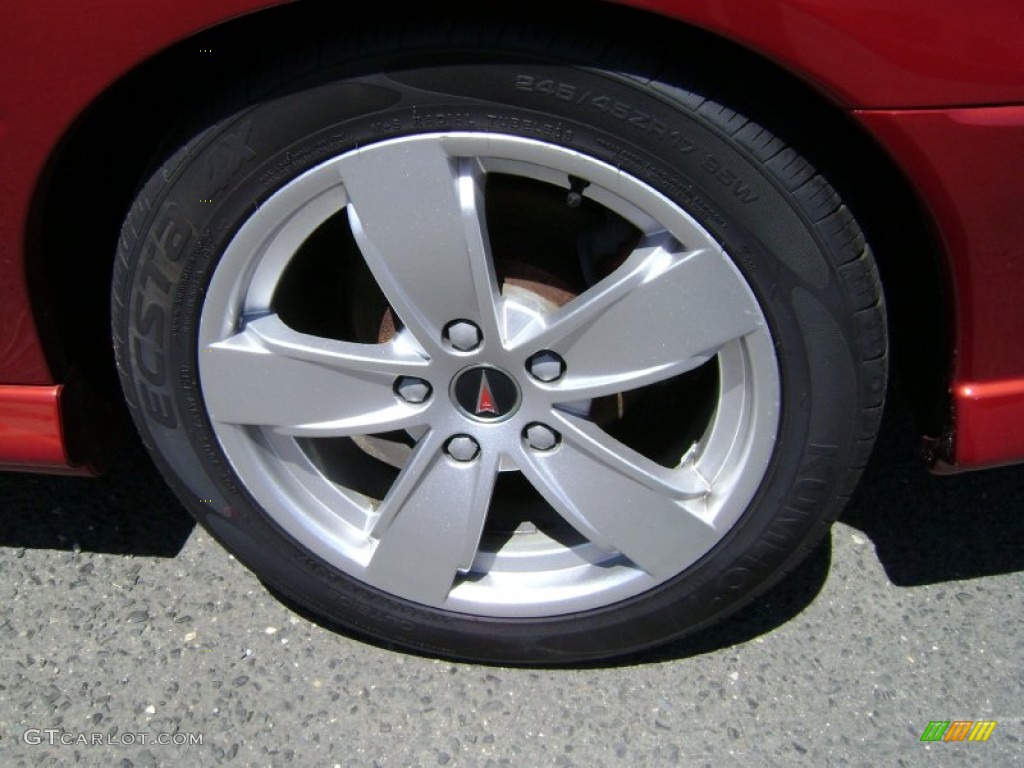 2006 GTO Coupe - Spice Red Metallic / Black photo #8