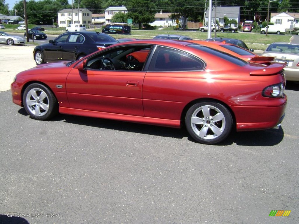 2006 GTO Coupe - Spice Red Metallic / Black photo #9