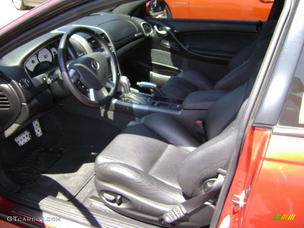 2006 GTO Coupe - Spice Red Metallic / Black photo #10