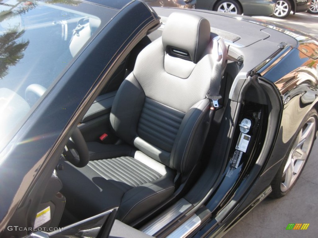 Black Interior 2013 Mercedes-Benz SL 550 Roadster Photo #67389995