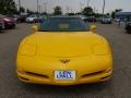 2002 Millenium Yellow Chevrolet Corvette Coupe  photo #3