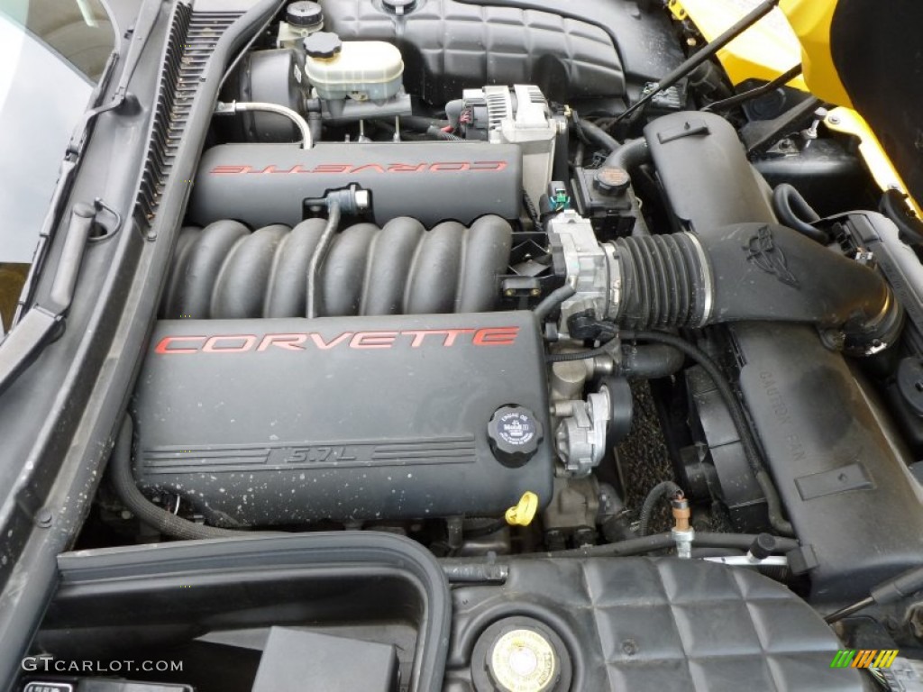 2002 Chevrolet Corvette Coupe 5.7 Liter OHV 16 Valve LS1 V8 Engine Photo #67392479