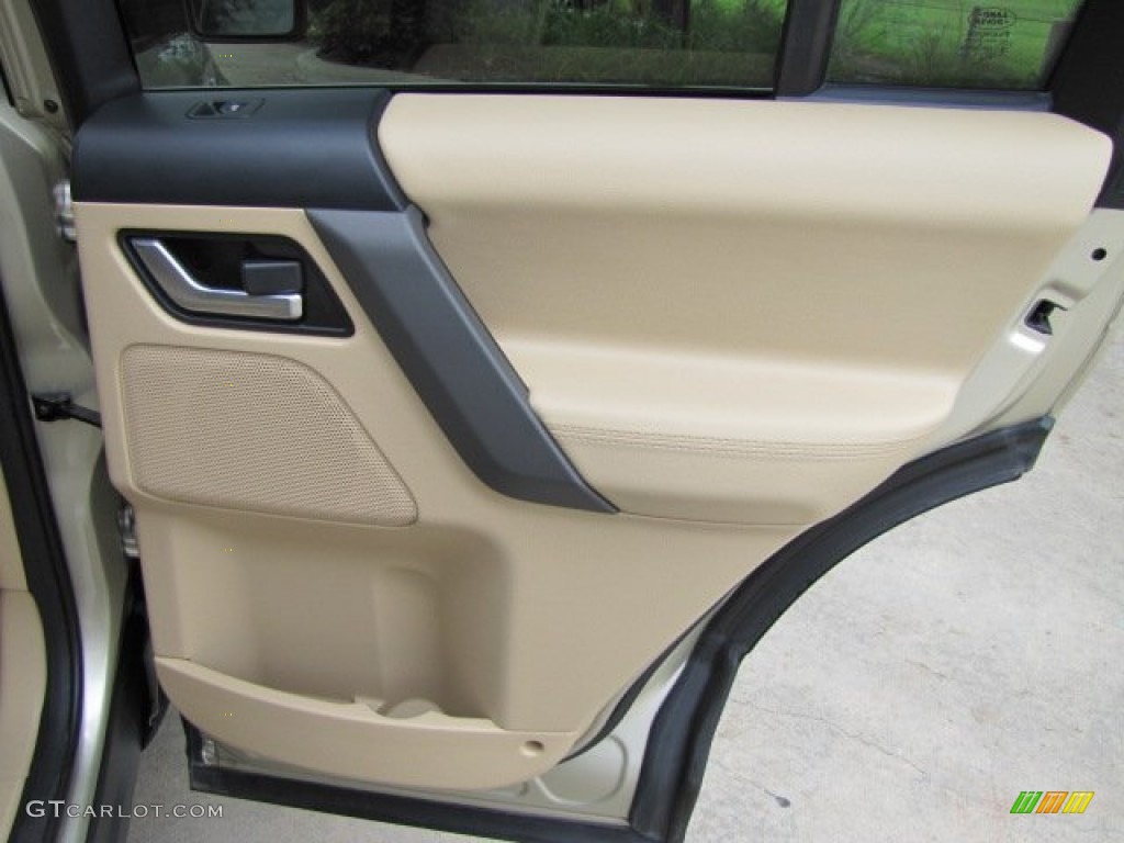 2008 Land Rover LR2 SE Alpaca Beige Door Panel Photo #67392839