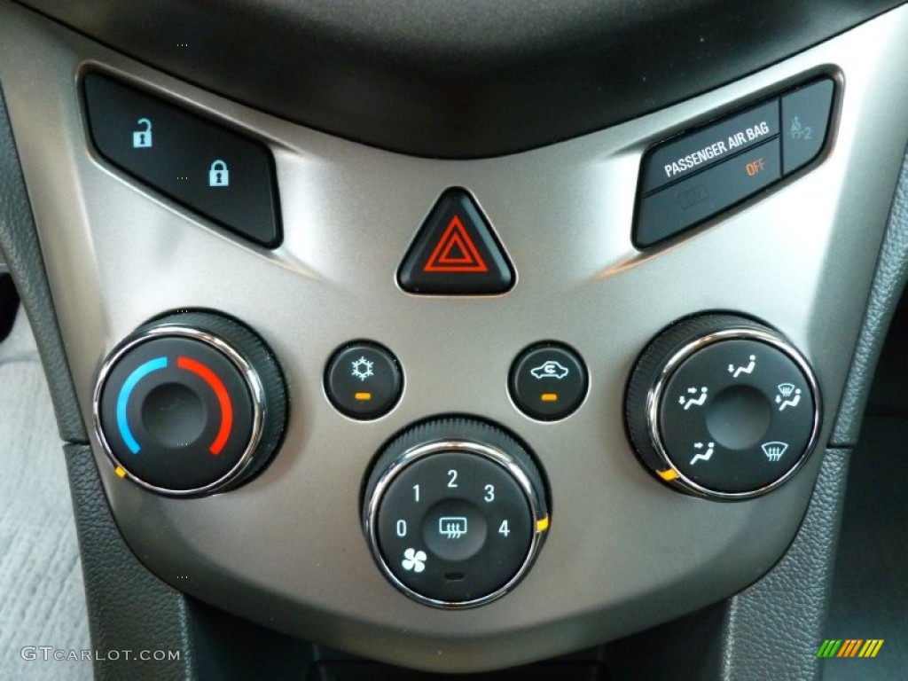 2012 Chevrolet Sonic LT Sedan Controls Photo #67393390