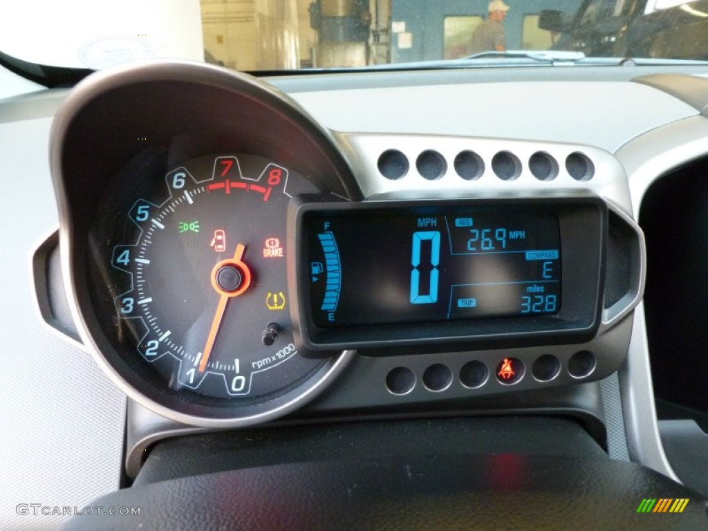 2012 Chevrolet Sonic LT Sedan Gauges Photo #67393400