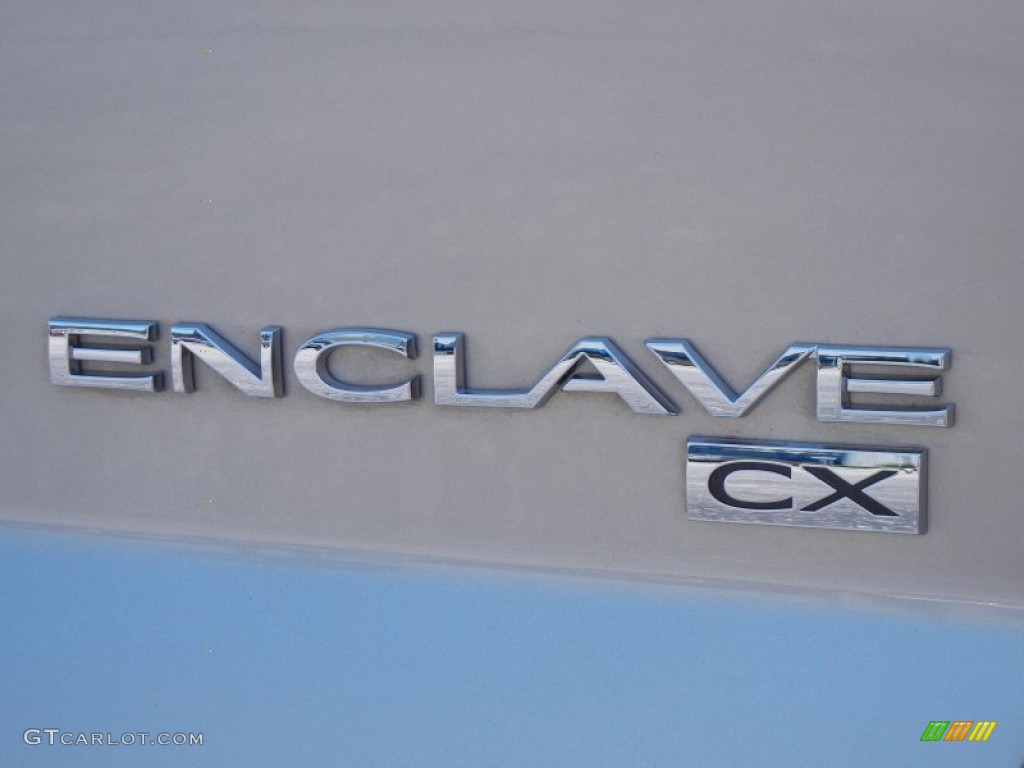 2009 Enclave CX - Gold Mist Metallic / Cocoa/Cashmere photo #9