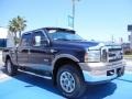 True Blue Metallic - F250 Super Duty King Ranch Crew Cab 4x4 Photo No. 7