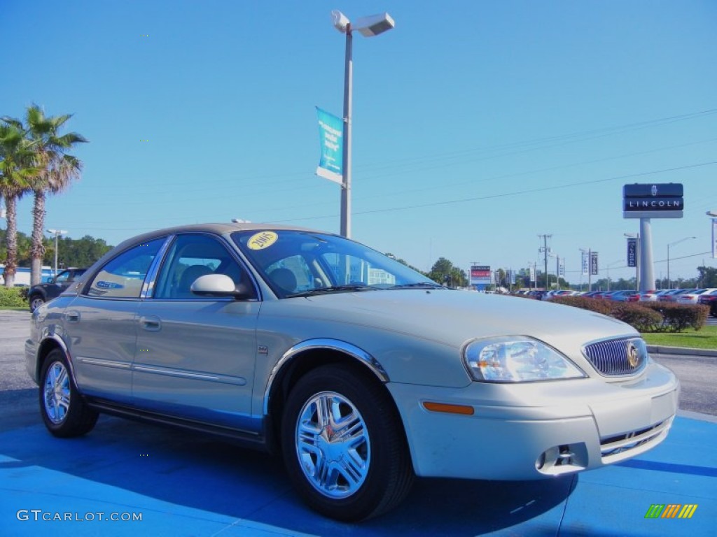 2005 Sable LS Sedan - Gold Ash Metallic / Medium Parchment photo #7