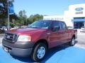 Redfire Metallic 2007 Ford F150 XL SuperCab