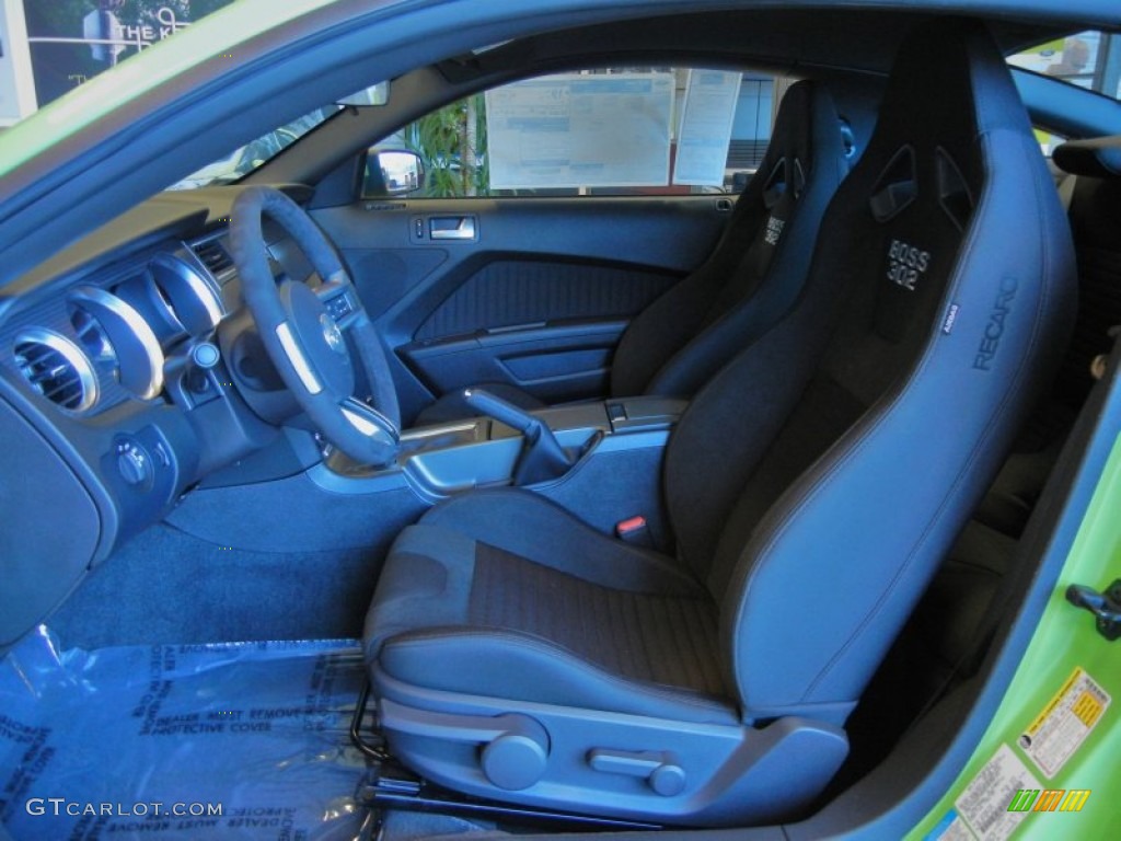 2013 Mustang Boss 302 - Gotta Have It Green / Charcoal Black/Recaro Sport Seats photo #7