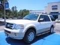 2012 White Platinum Tri-Coat Ford Expedition XLT  photo #1