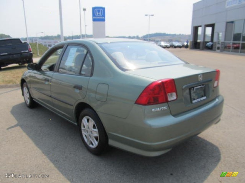 2004 Civic Value Package Sedan - Galapagos Green / Ivory Beige photo #17