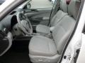 Platinum 2012 Subaru Forester 2.5 X Touring Interior Color