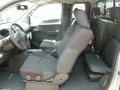 Pro 4X Graphite/Red 2012 Nissan Frontier Pro-4X King Cab 4x4 Interior Color