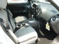 Gray/Silver Trim 2012 Nissan Juke SV AWD Interior Color