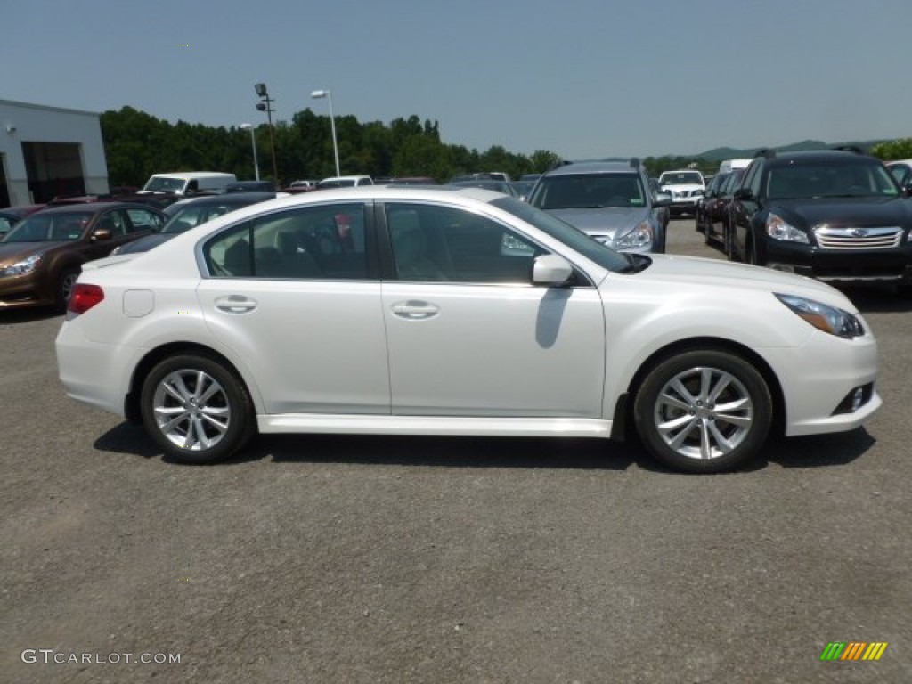 2013 Legacy 3.6R Limited - Satin White Pearl / Ivory photo #8
