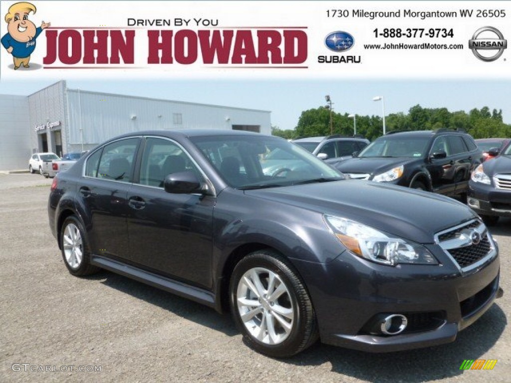 2013 Legacy 3.6R Limited - Graphite Gray Metallic / Black photo #1