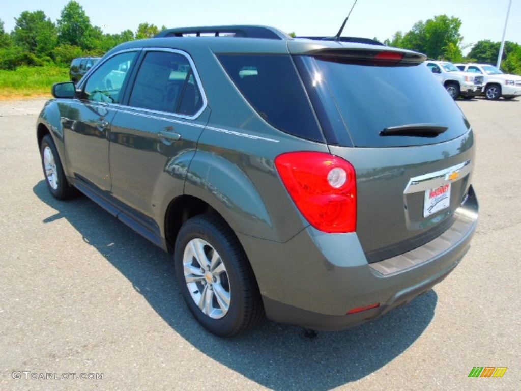 2012 Equinox LT - Steel Green Metallic / Jet Black photo #5