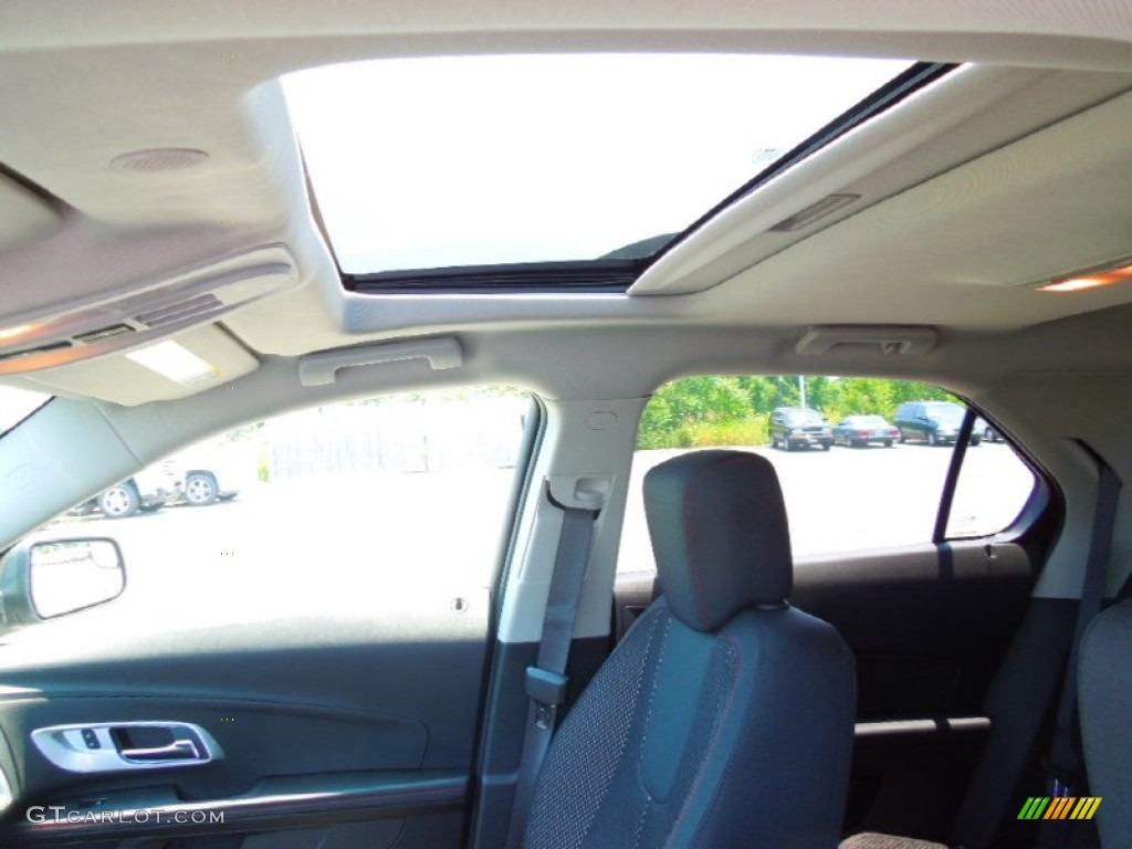 2012 Equinox LT - Steel Green Metallic / Jet Black photo #11