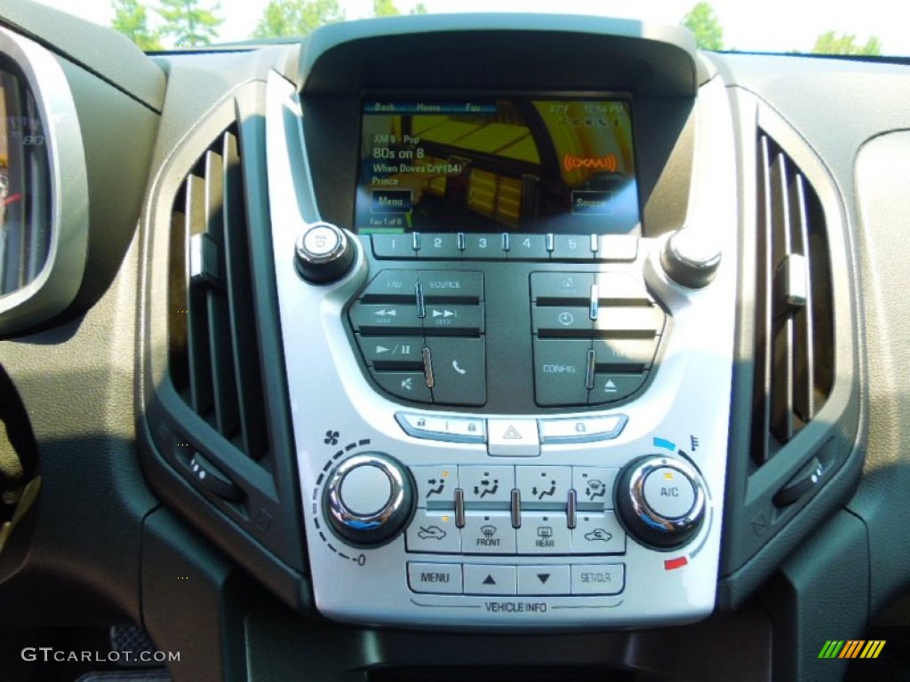 2012 Equinox LT - Steel Green Metallic / Jet Black photo #12