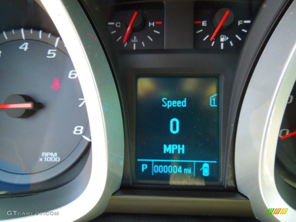 2012 Equinox LT - Steel Green Metallic / Jet Black photo #14