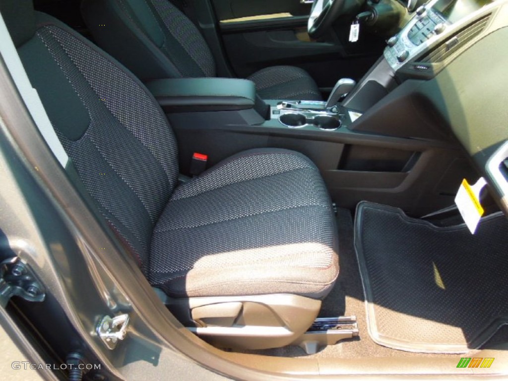 2012 Equinox LT - Steel Green Metallic / Jet Black photo #21