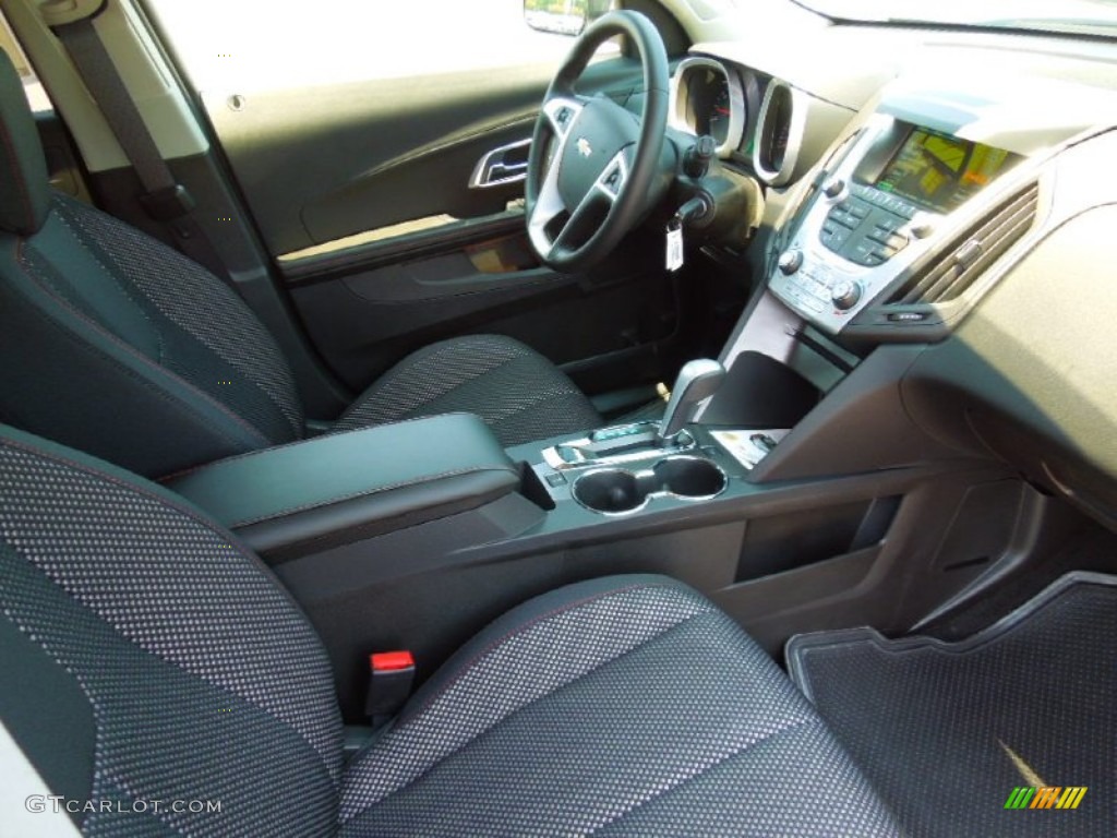 2012 Equinox LT - Steel Green Metallic / Jet Black photo #22