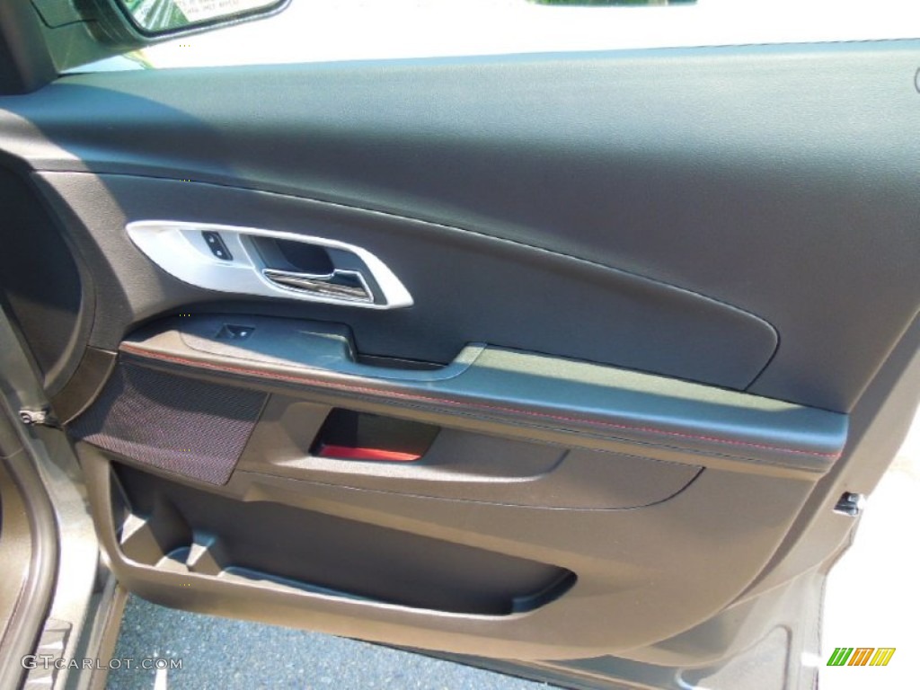 2012 Equinox LT - Steel Green Metallic / Jet Black photo #23