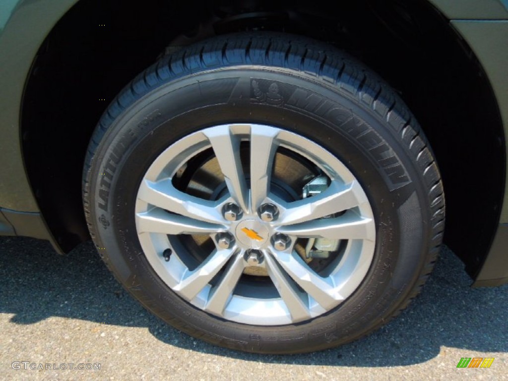 2012 Equinox LT - Steel Green Metallic / Jet Black photo #24