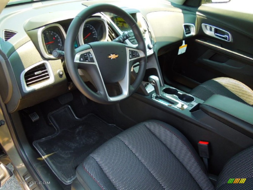 2012 Equinox LT - Steel Green Metallic / Jet Black photo #26