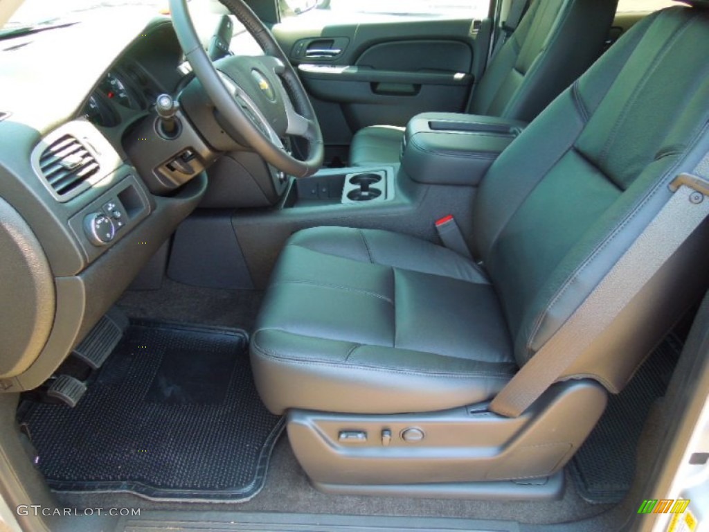 2012 Suburban LT - Silver Ice Metallic / Ebony photo #8