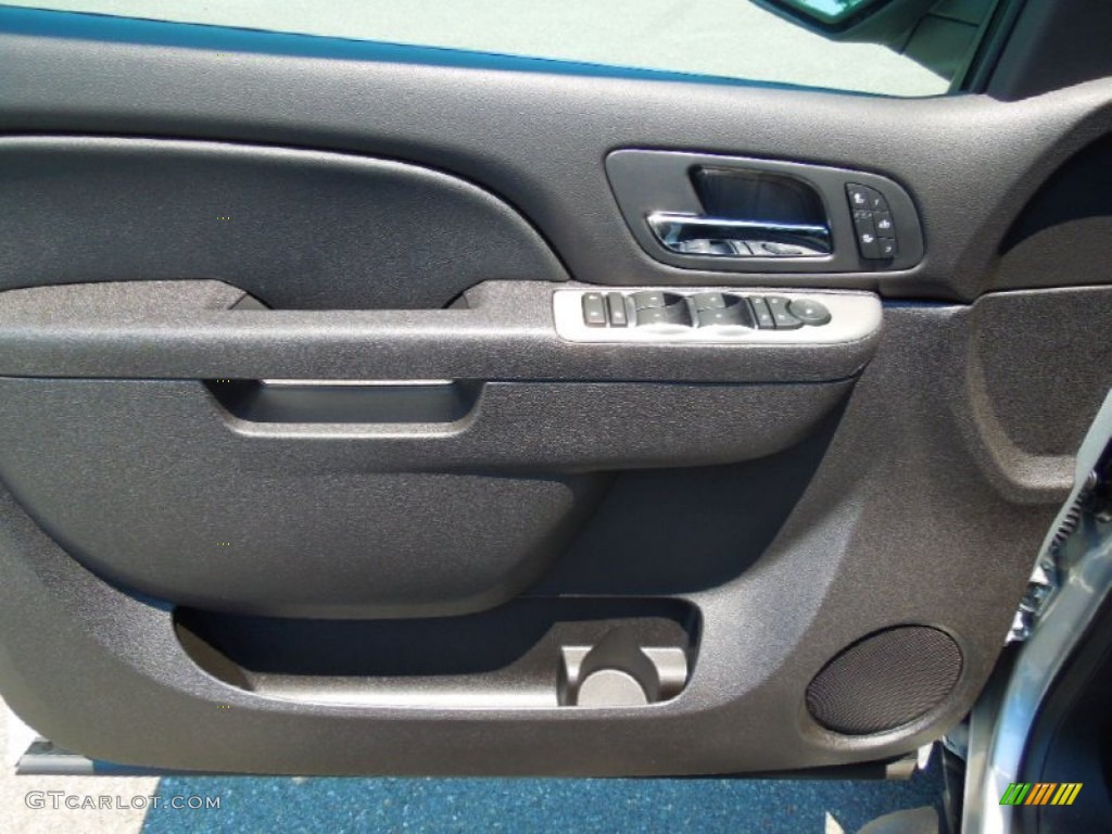 2012 Suburban LT - Silver Ice Metallic / Ebony photo #11