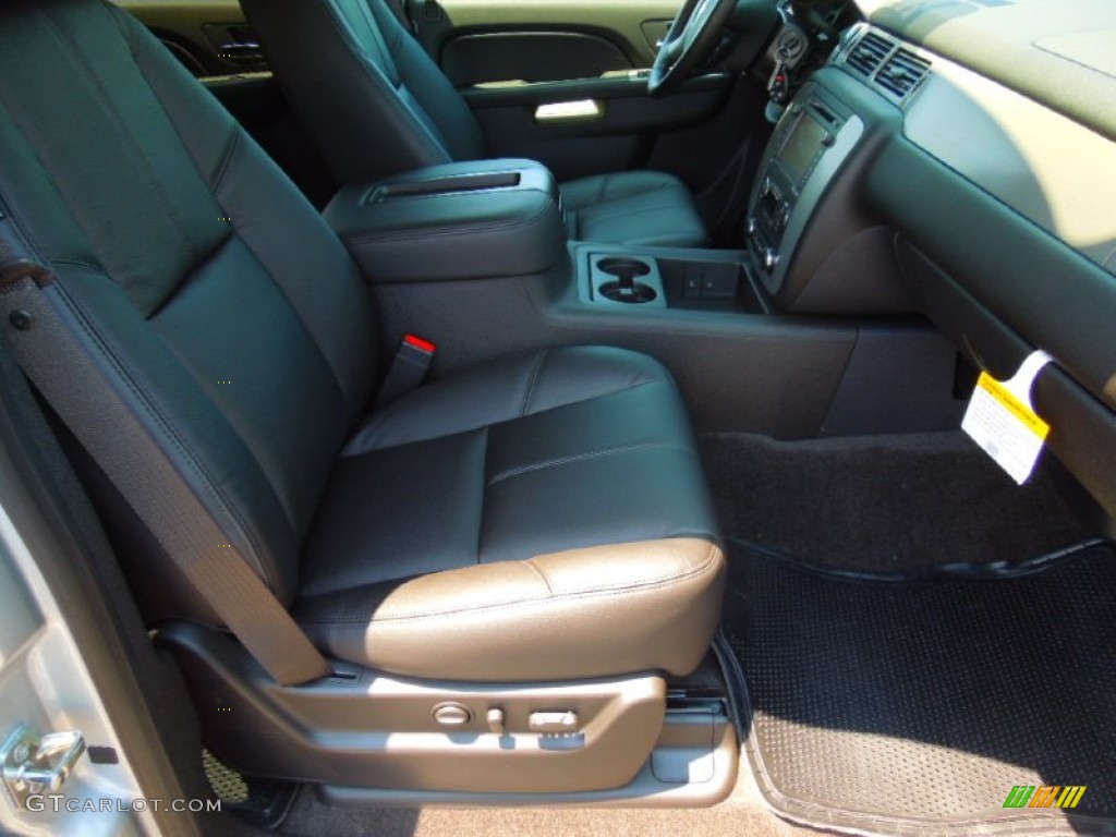 2012 Suburban LT - Silver Ice Metallic / Ebony photo #23
