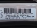 PS2: Bright Silver Metallic 2012 Dodge Durango Crew AWD Color Code