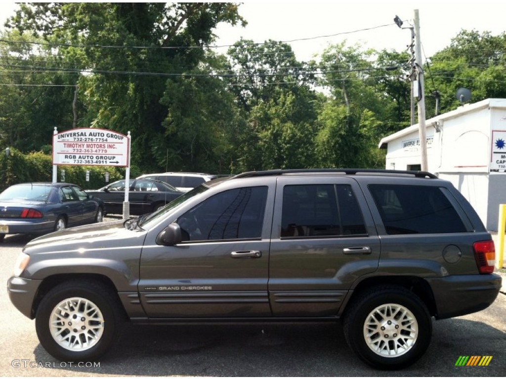 2004 Grand Cherokee Limited - Graphite Metallic / Dark Slate Gray photo #4
