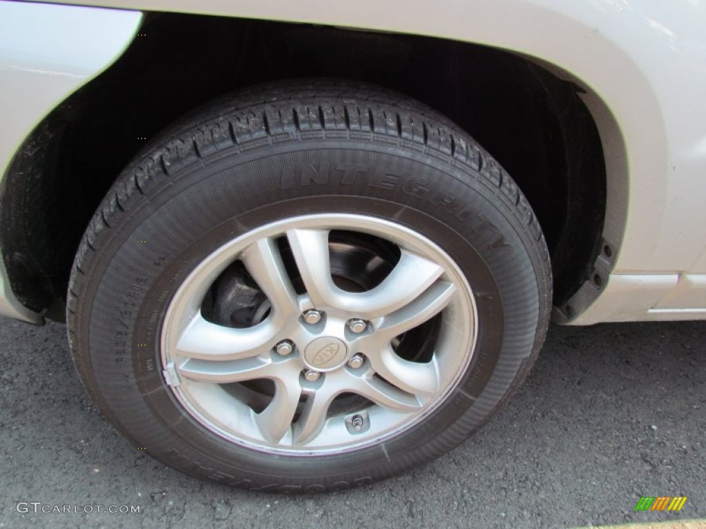 2006 Sportage EX V6 4x4 - Satin Silver / Black photo #13