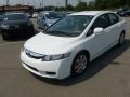 Taffeta White - Civic LX Sedan Photo No. 3