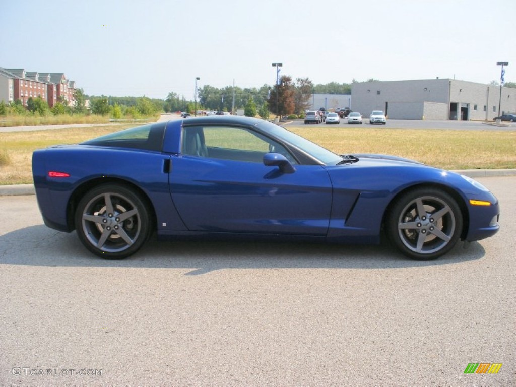 2006 Corvette Coupe - LeMans Blue Metallic / Ebony Black photo #6