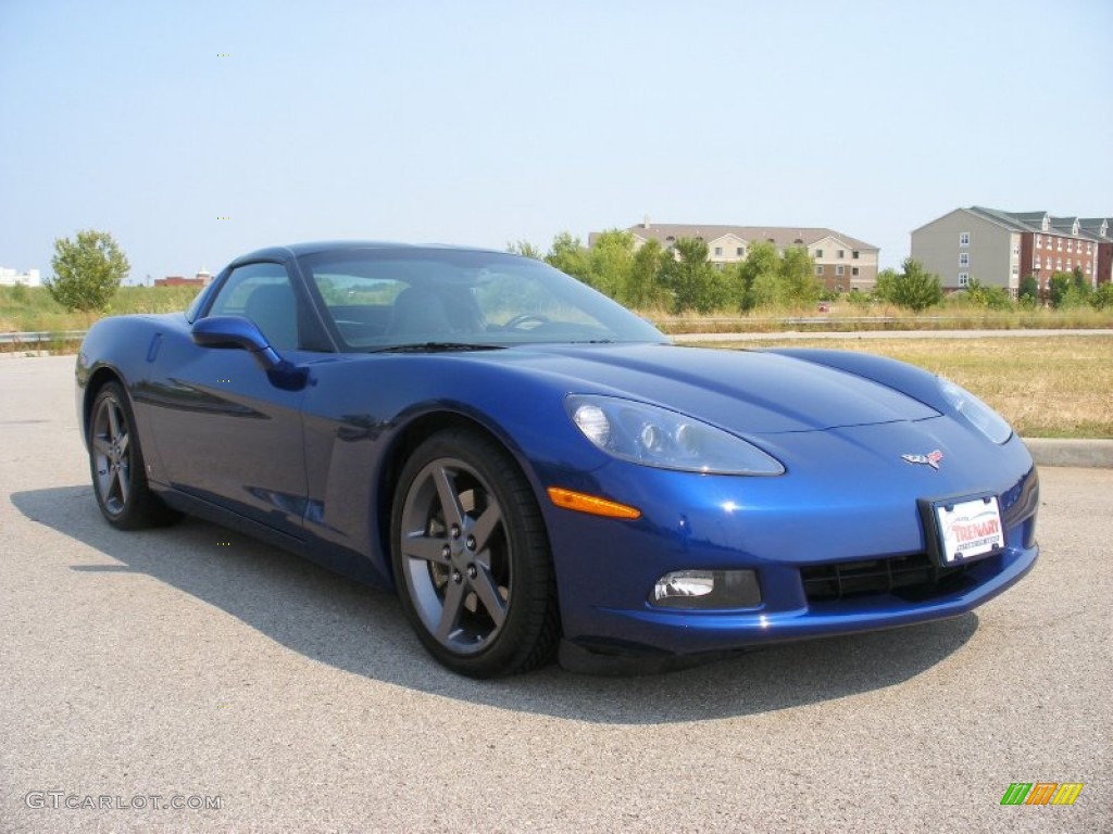 2006 Corvette Coupe - LeMans Blue Metallic / Ebony Black photo #7