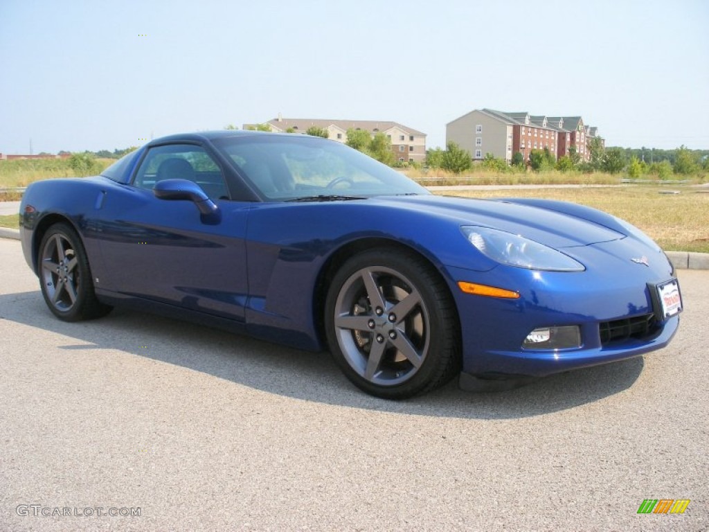 2006 Corvette Coupe - LeMans Blue Metallic / Ebony Black photo #8